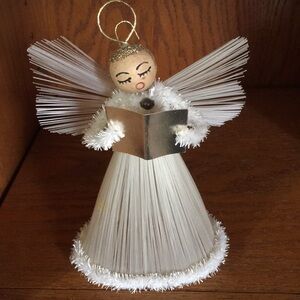 Vintage Mid-Century Tree Topper Angel